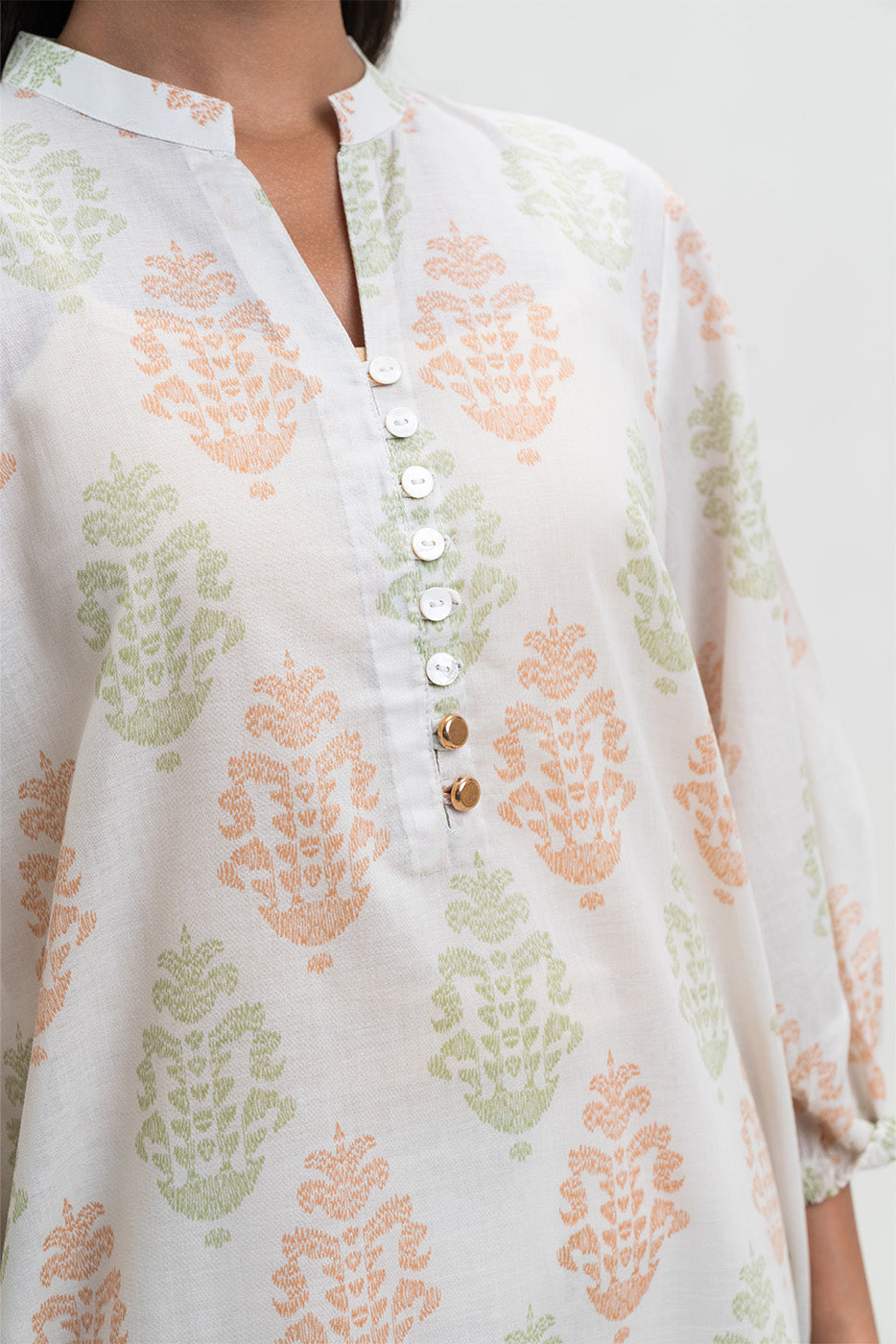 2 PIECE PRINTED LAWN SUIT (PRET)