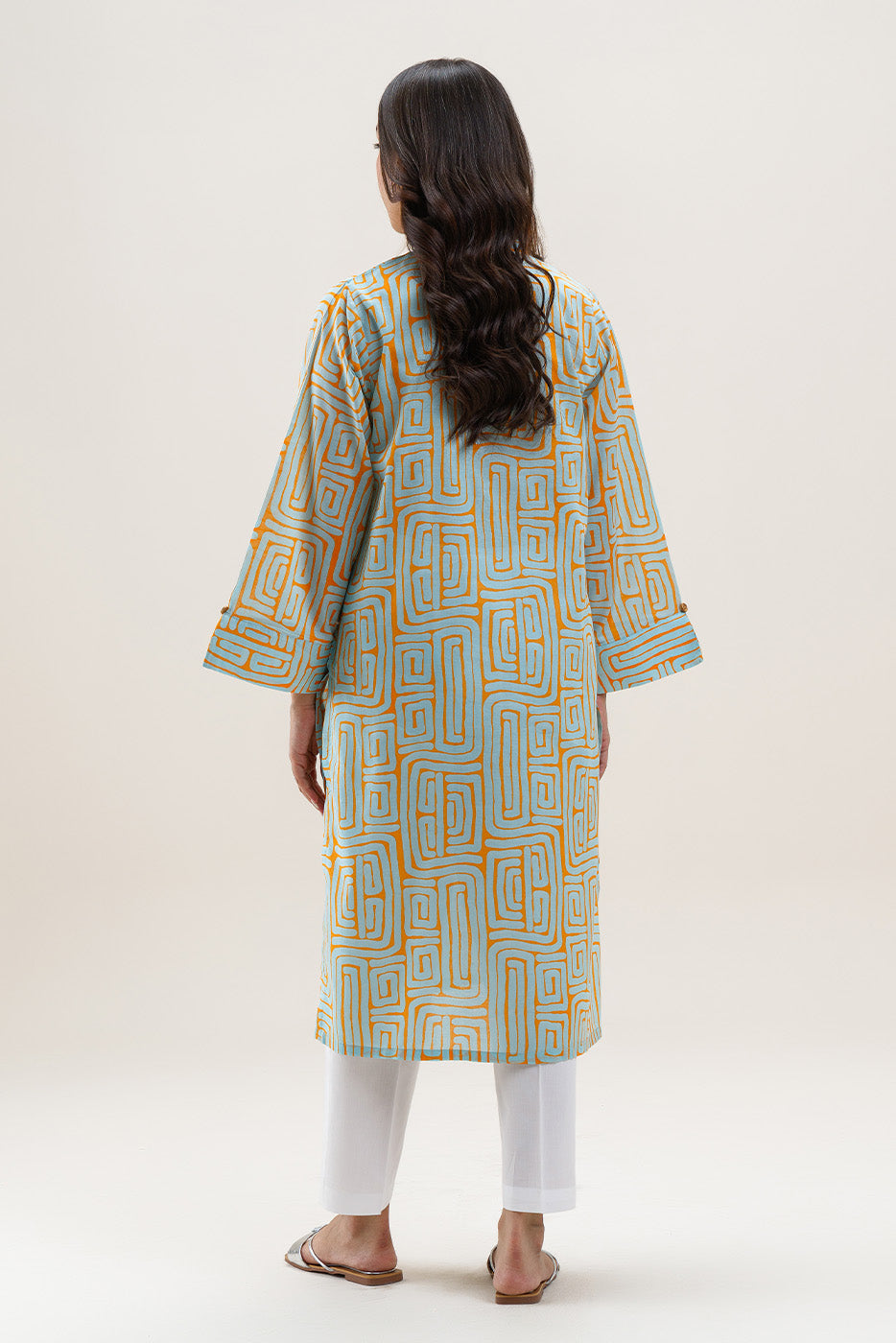 PRINTED LAWN SHIRT (PRET)