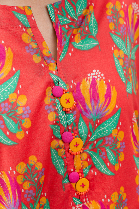 PRINTED LAWN SHIRT (PRET)