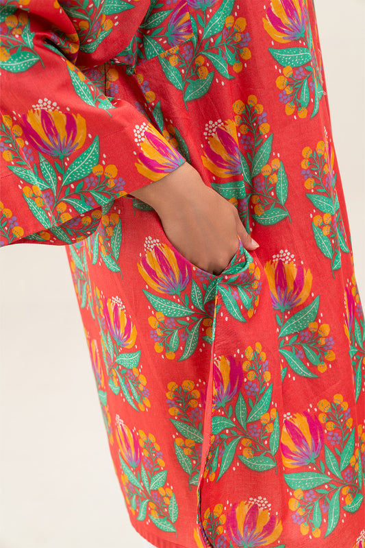 PRINTED LAWN SHIRT (PRET)