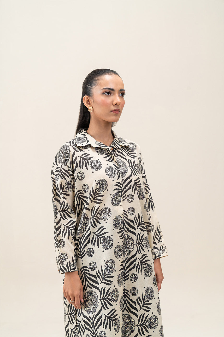 PRINTED LAWN SHIRT (PRET)