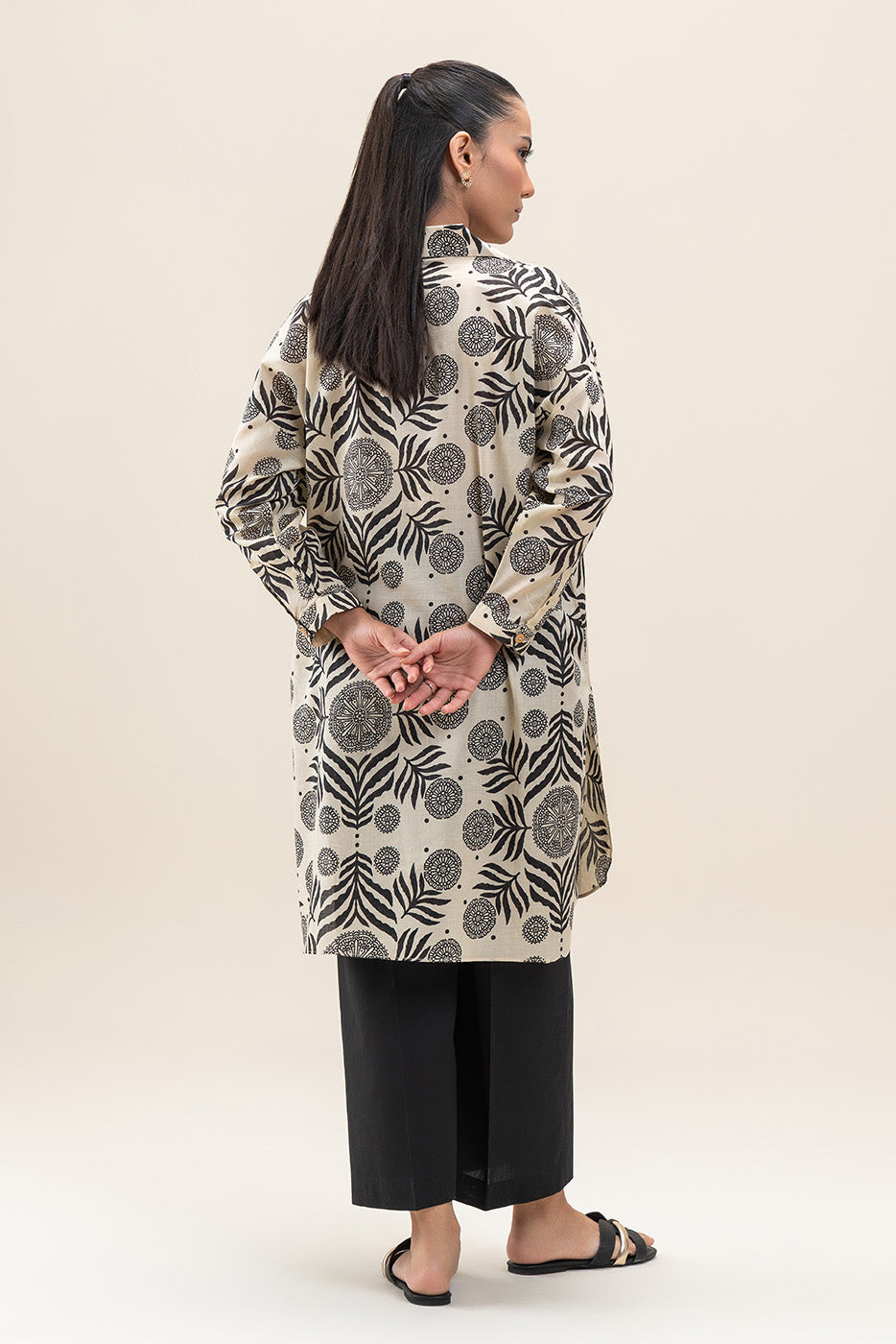 PRINTED LAWN SHIRT (PRET)