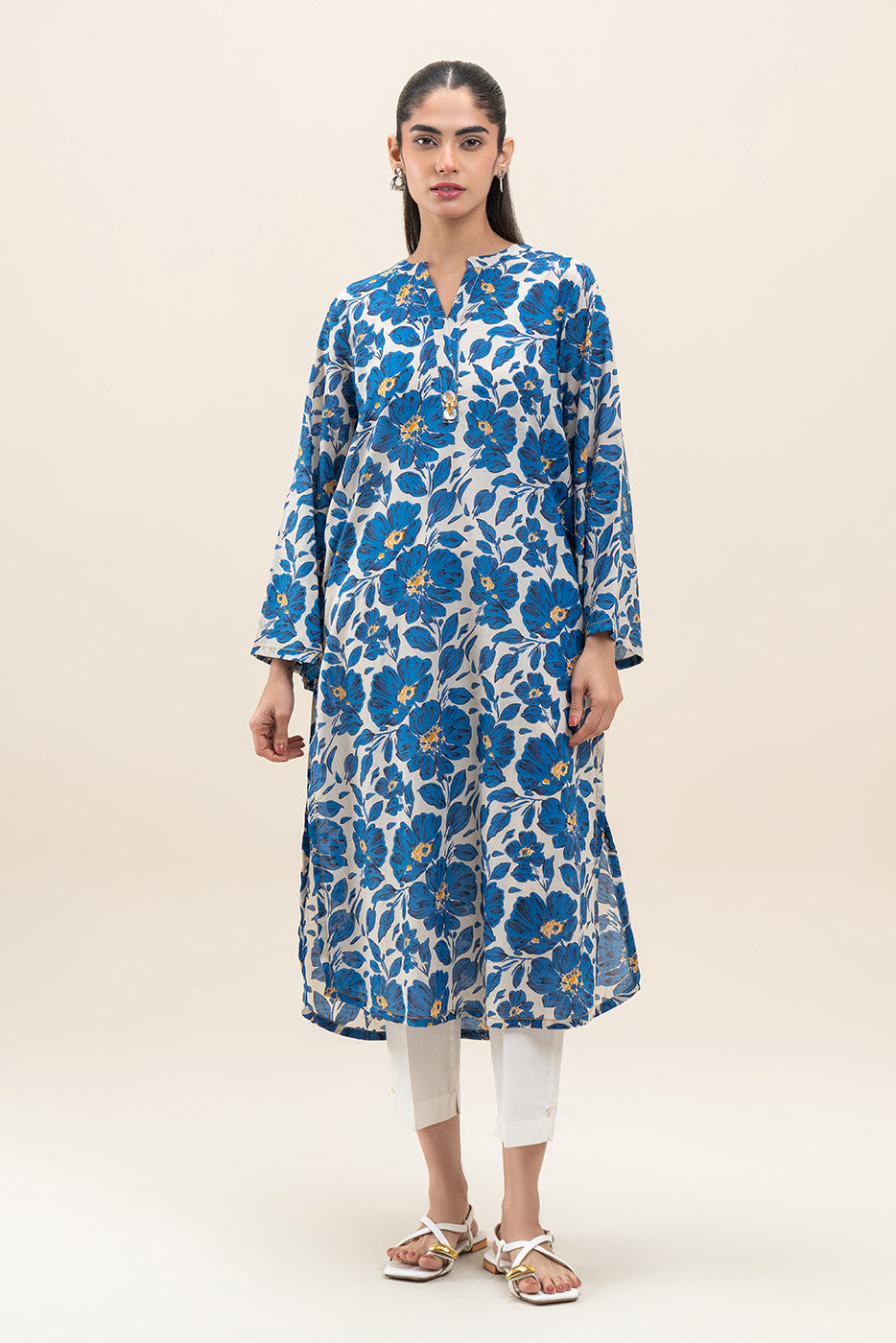 PRINTED LAWN SHIRT (PRET)