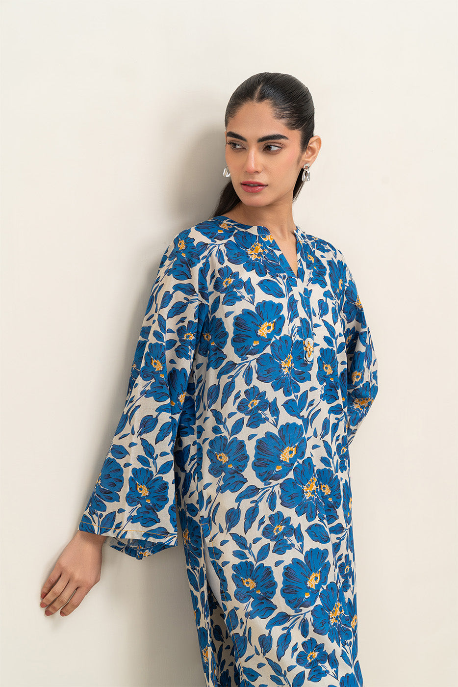 PRINTED LAWN SHIRT (PRET)