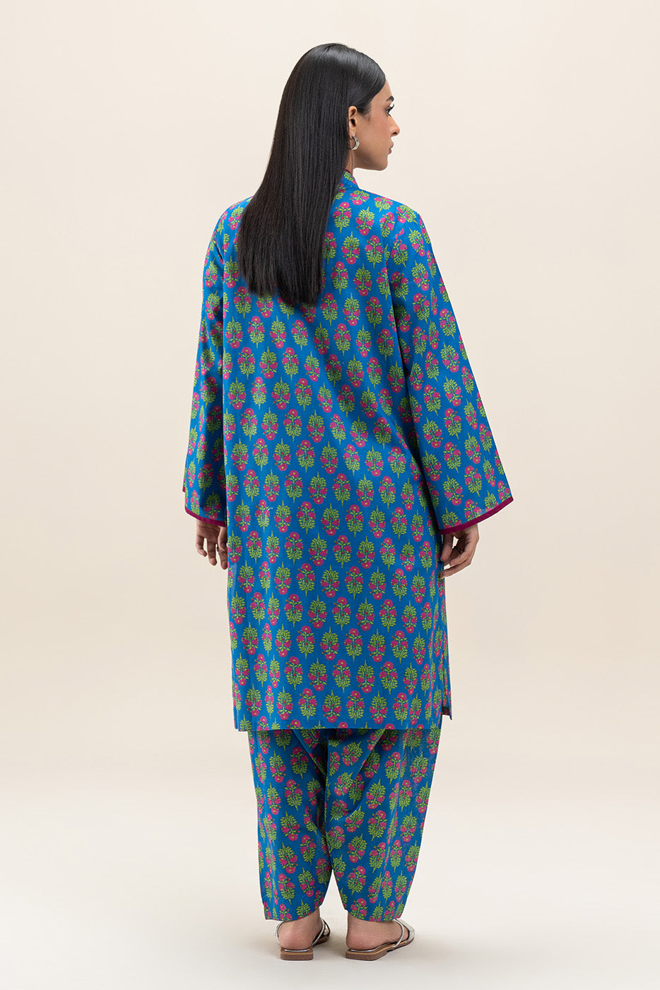 2 PIECE PRINTED LAWN SUIT (PRET)