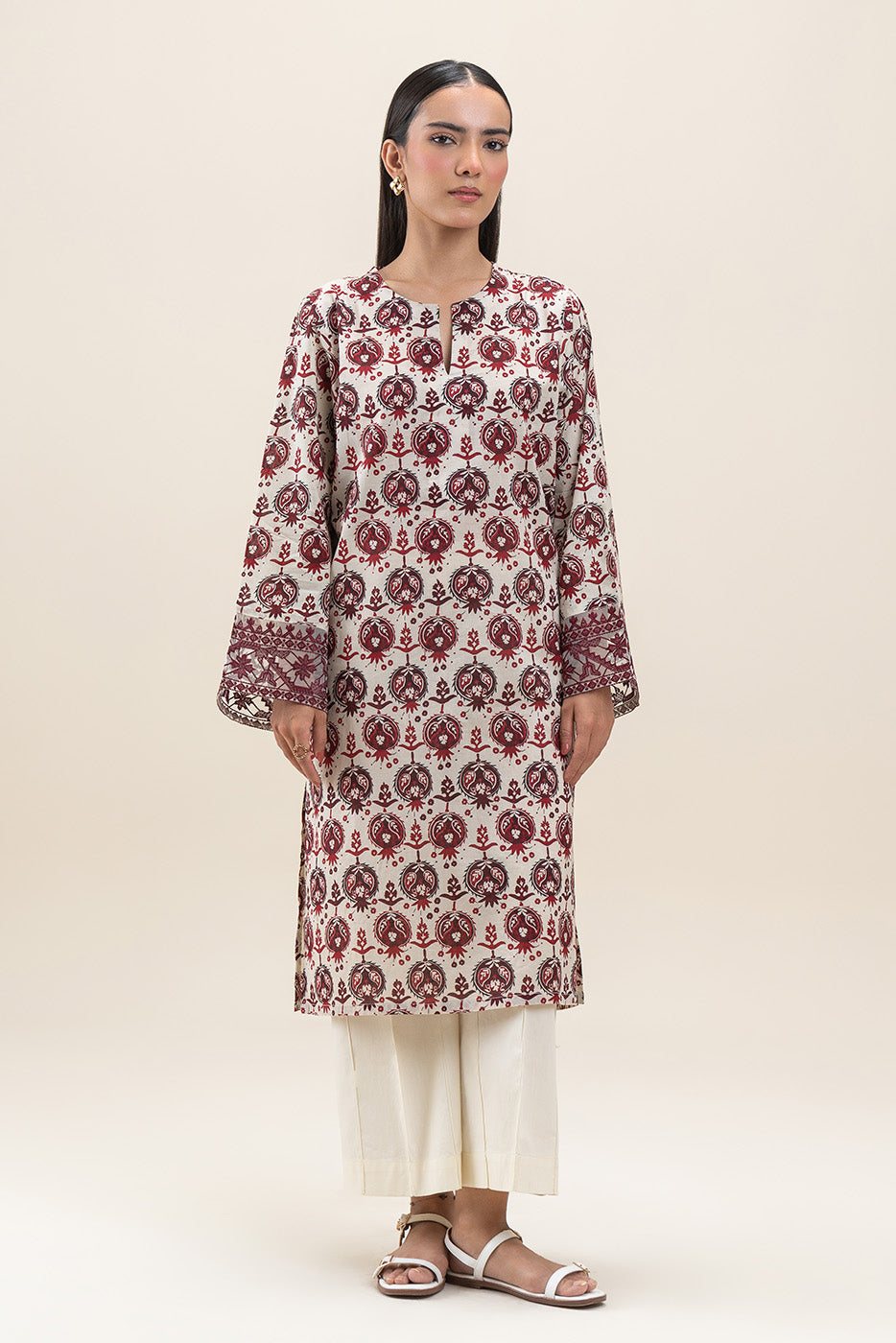 PRINTED LAWN SHIRT (PRET)