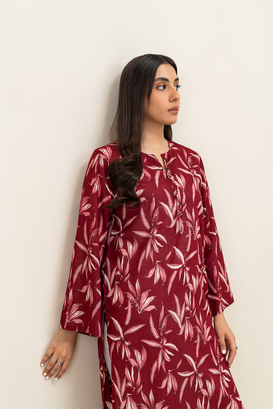 PRINTED LAWN SHIRT (PRET)