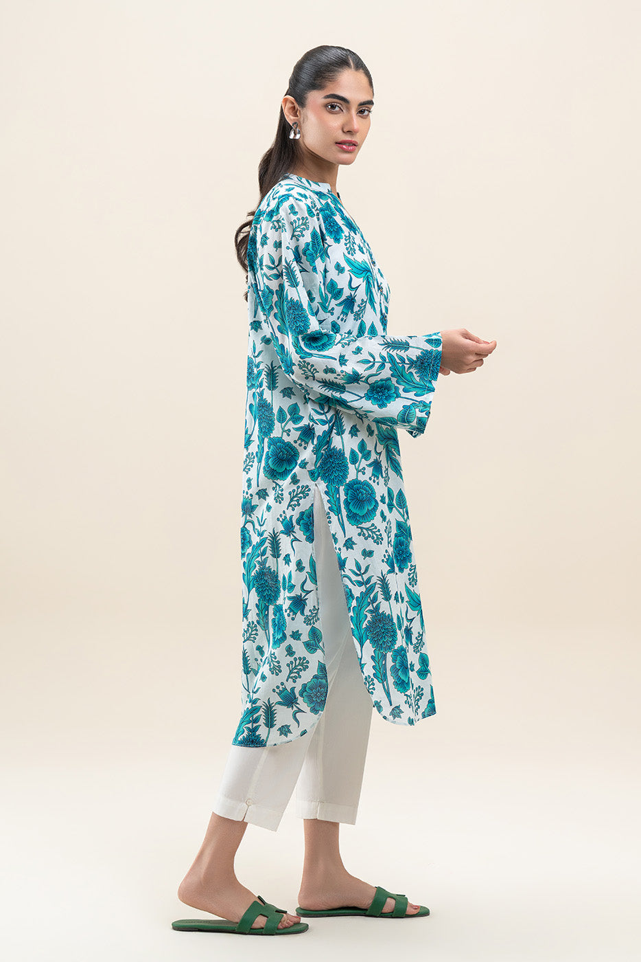 PRINTED LAWN SHIRT (PRET)
