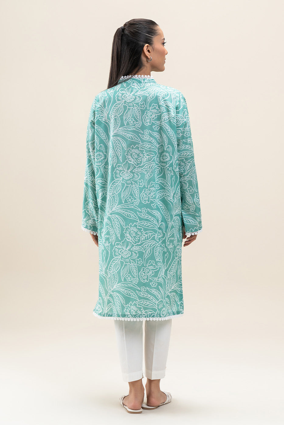 PRINTED LAWN SHIRT (PRET)