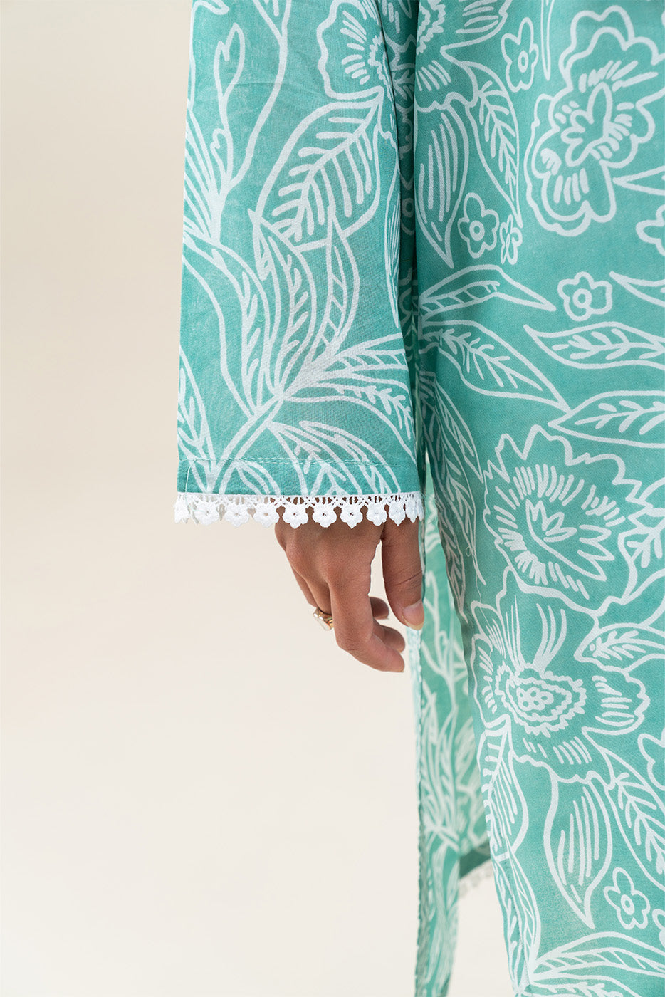 PRINTED LAWN SHIRT (PRET)