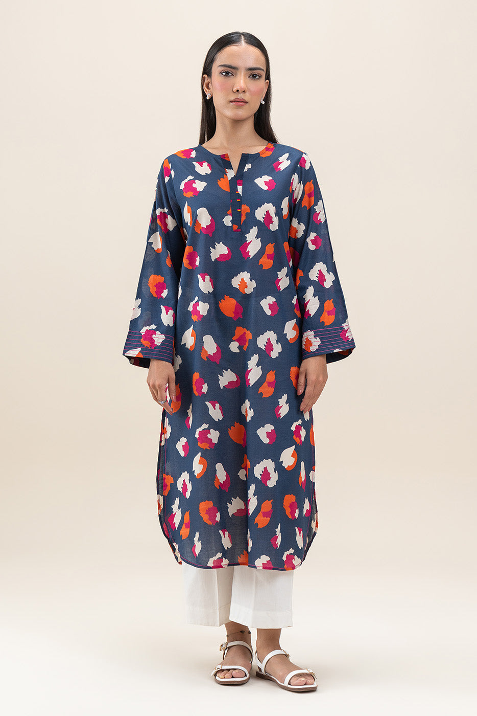 PRINTED LAWN SHIRT (PRET)