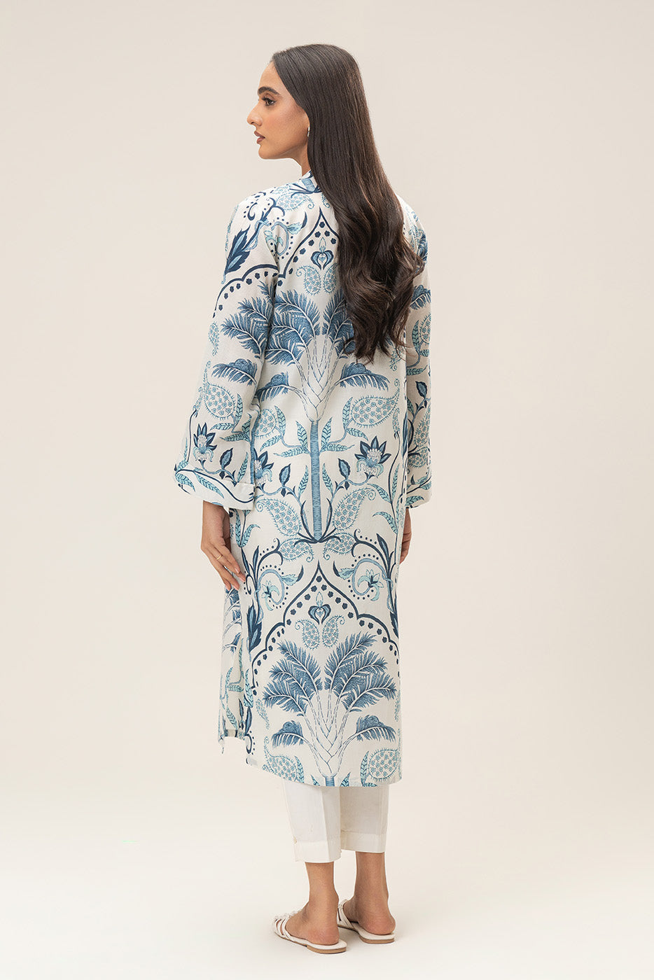 PRINTED LAWN SHIRT (PRET)