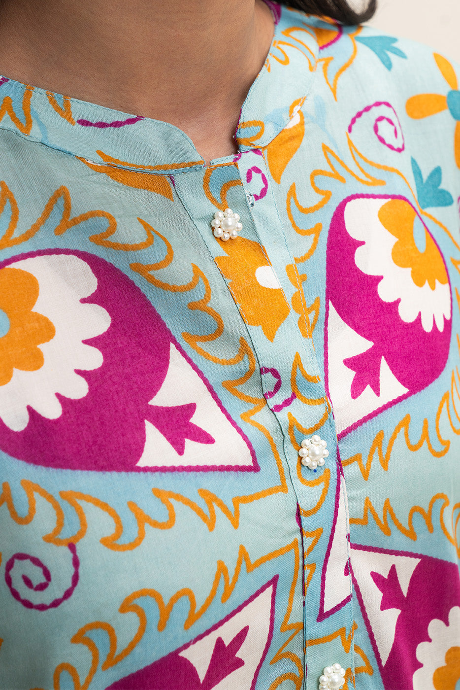 2 PIECE PRINTED LAWN SHIRT+PANT (PRET)