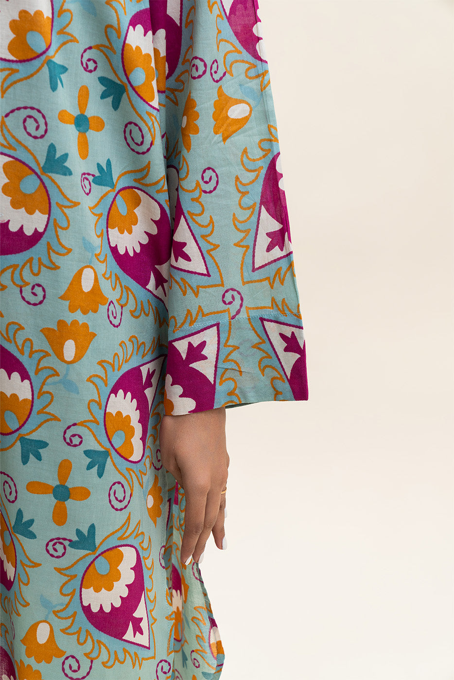 2 PIECE PRINTED LAWN SHIRT+PANT (PRET)