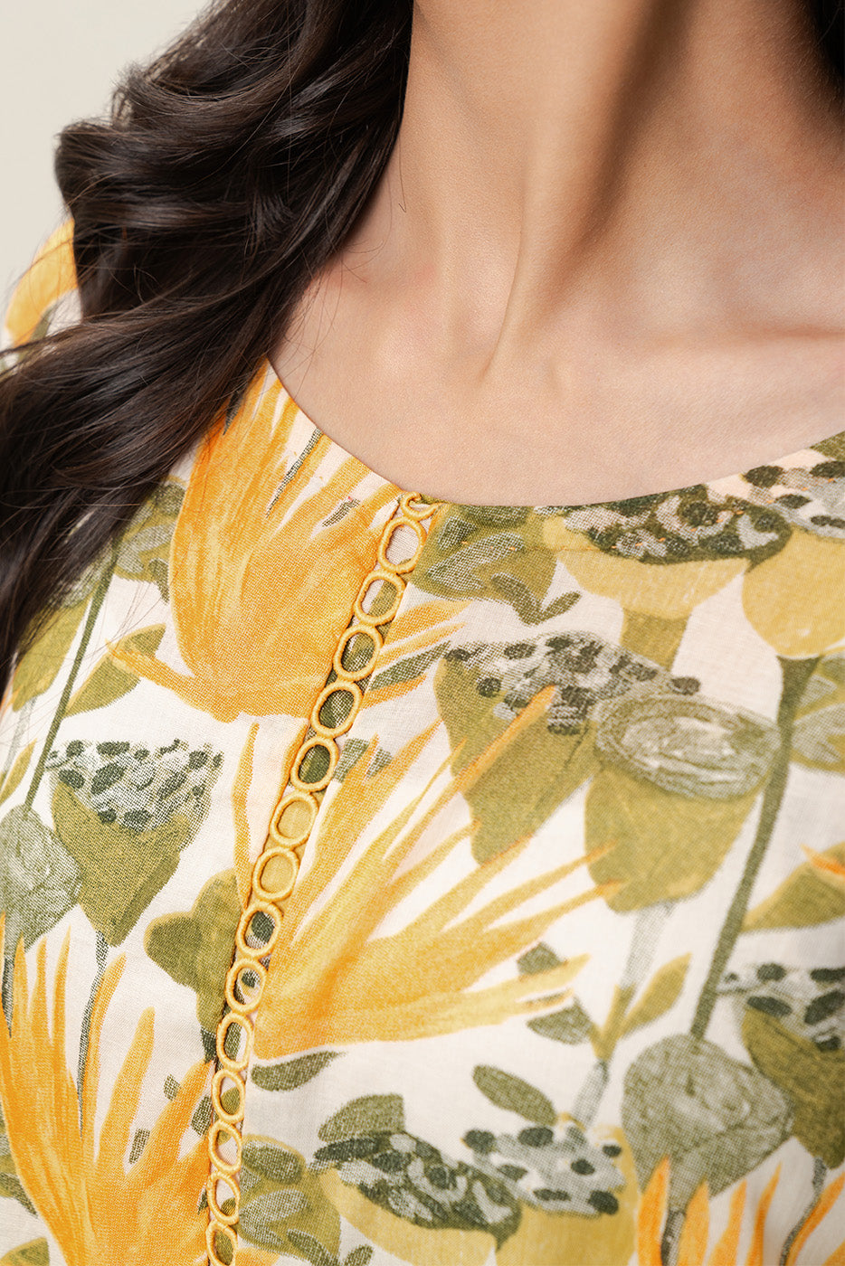 PRINTED LAWN SHIRT (PRET)