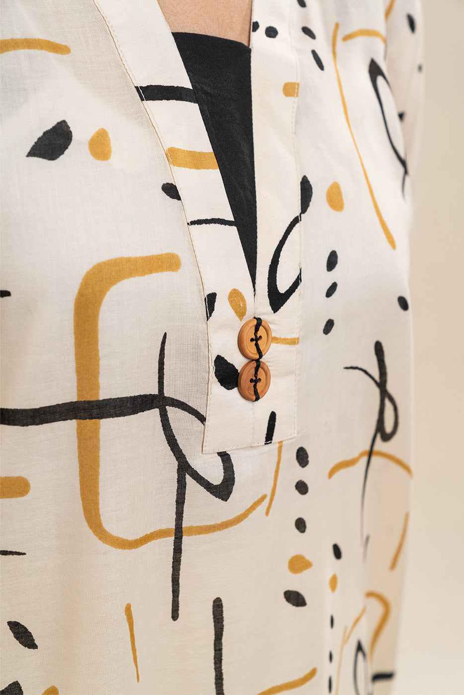 PRINTED LAWN SHIRT (PRET)