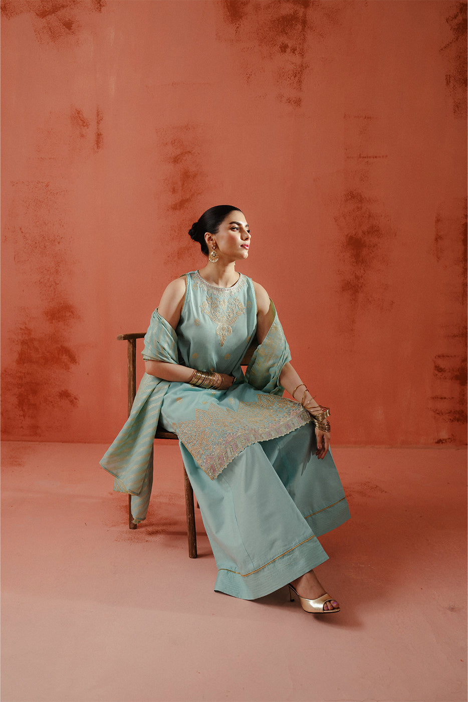 3 PIECE EMBROIDERED LUREX YAN DYED JACQUARD SUIT-PASTEL MUSE (UNSTITCHED)