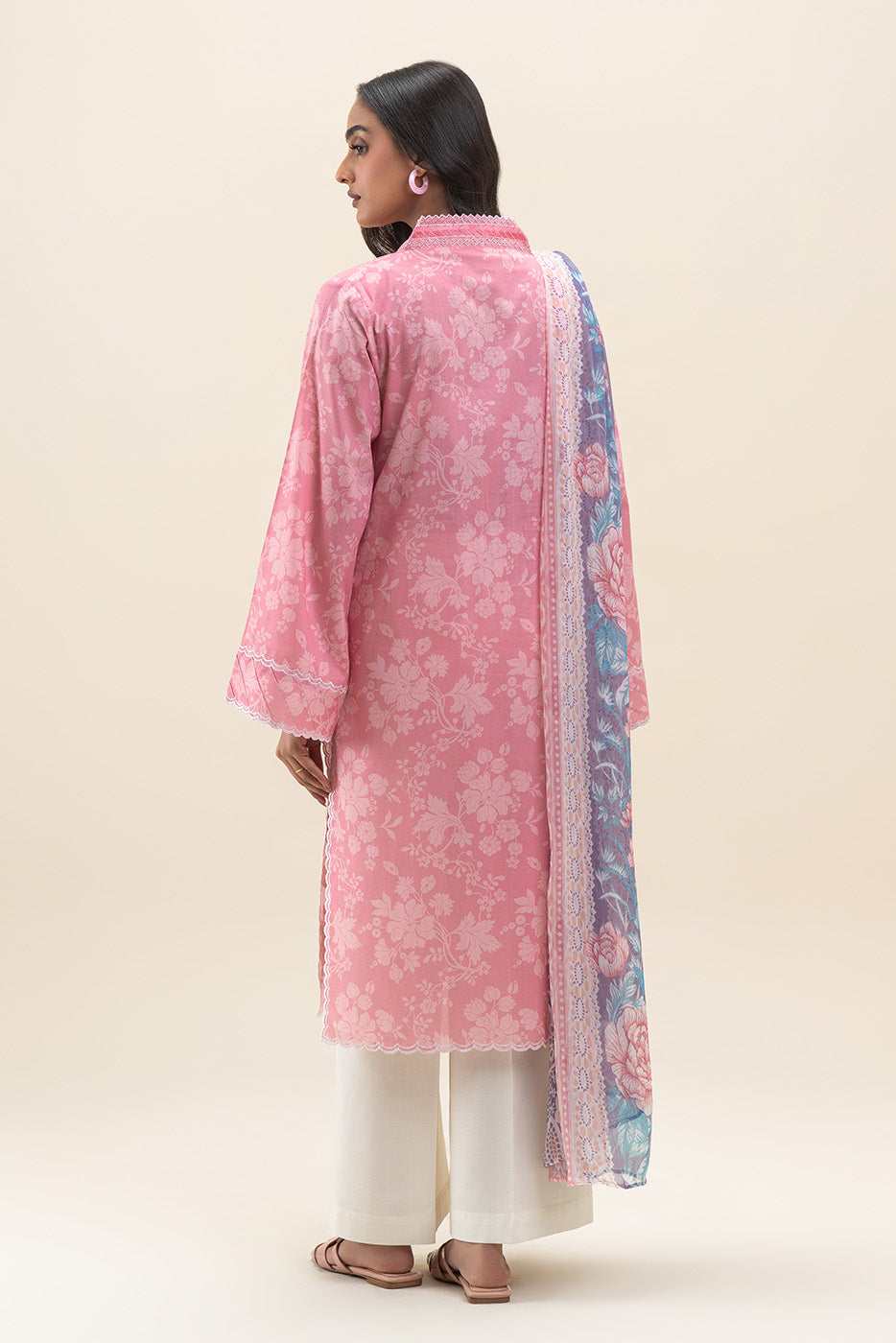 2 PIECE EMBROIDERED LAWN SUIT-RADIANT MUSE (UNSTITCHED)