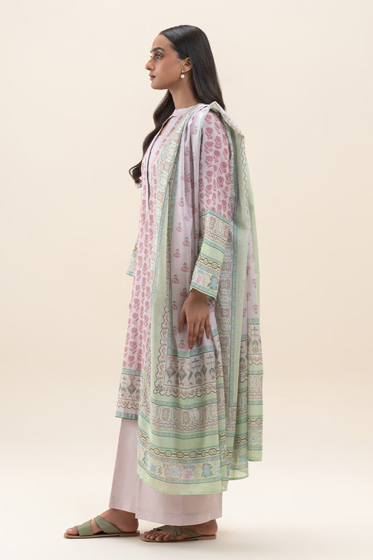 3 PIECE PRINTED LAWN SUIT-FETCHING DYNASTY (UNSTITCHED)