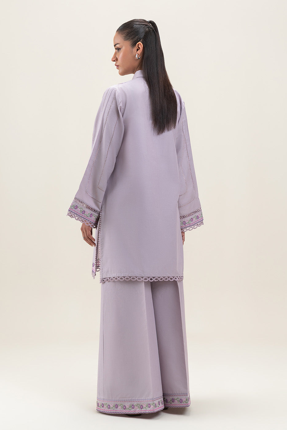 2 PIECE EMBROIDERED LAWN SUIT-SMOKESCREEN (UNSTITCHED)