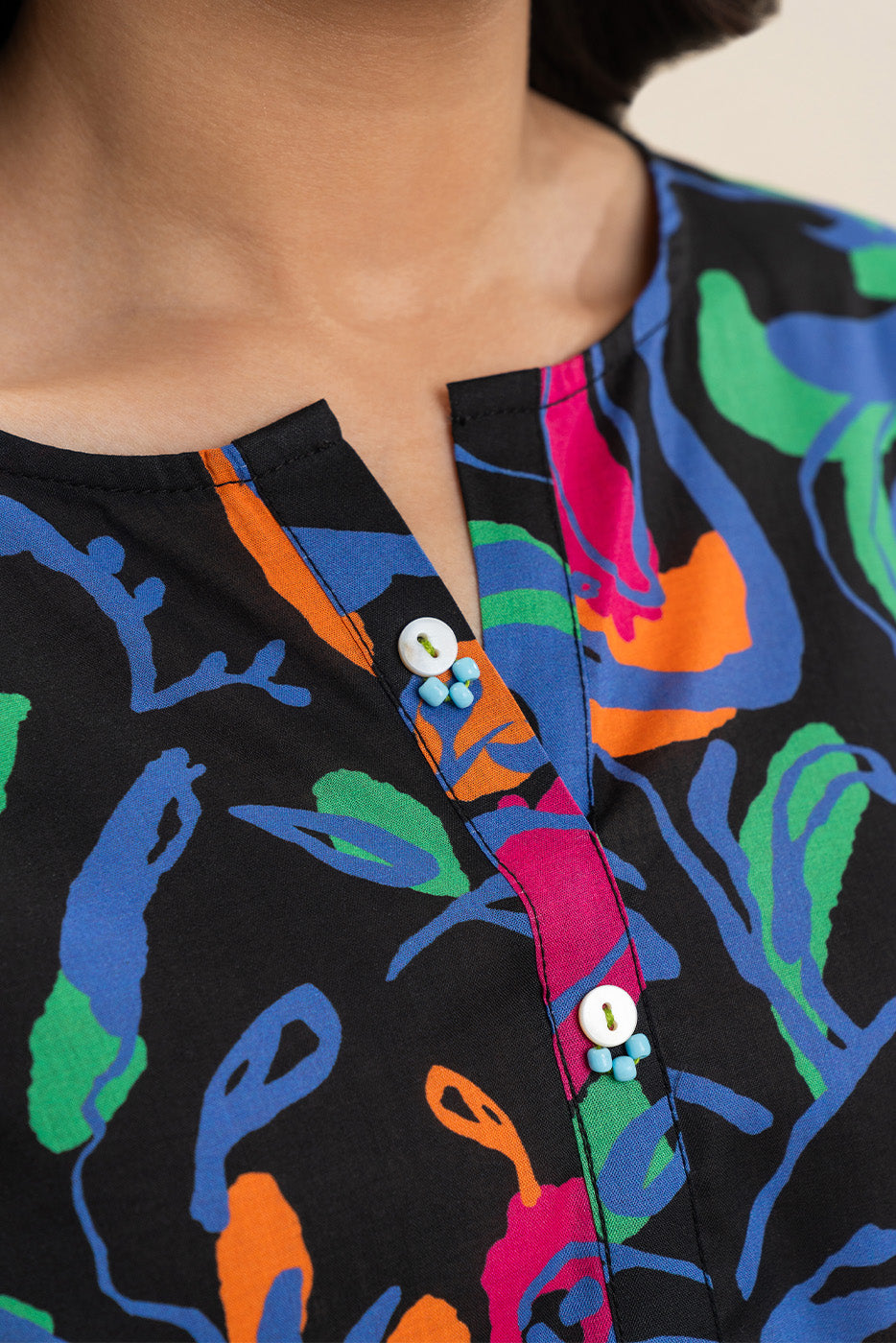 PRINTED LAWN SHIRT (PRET)