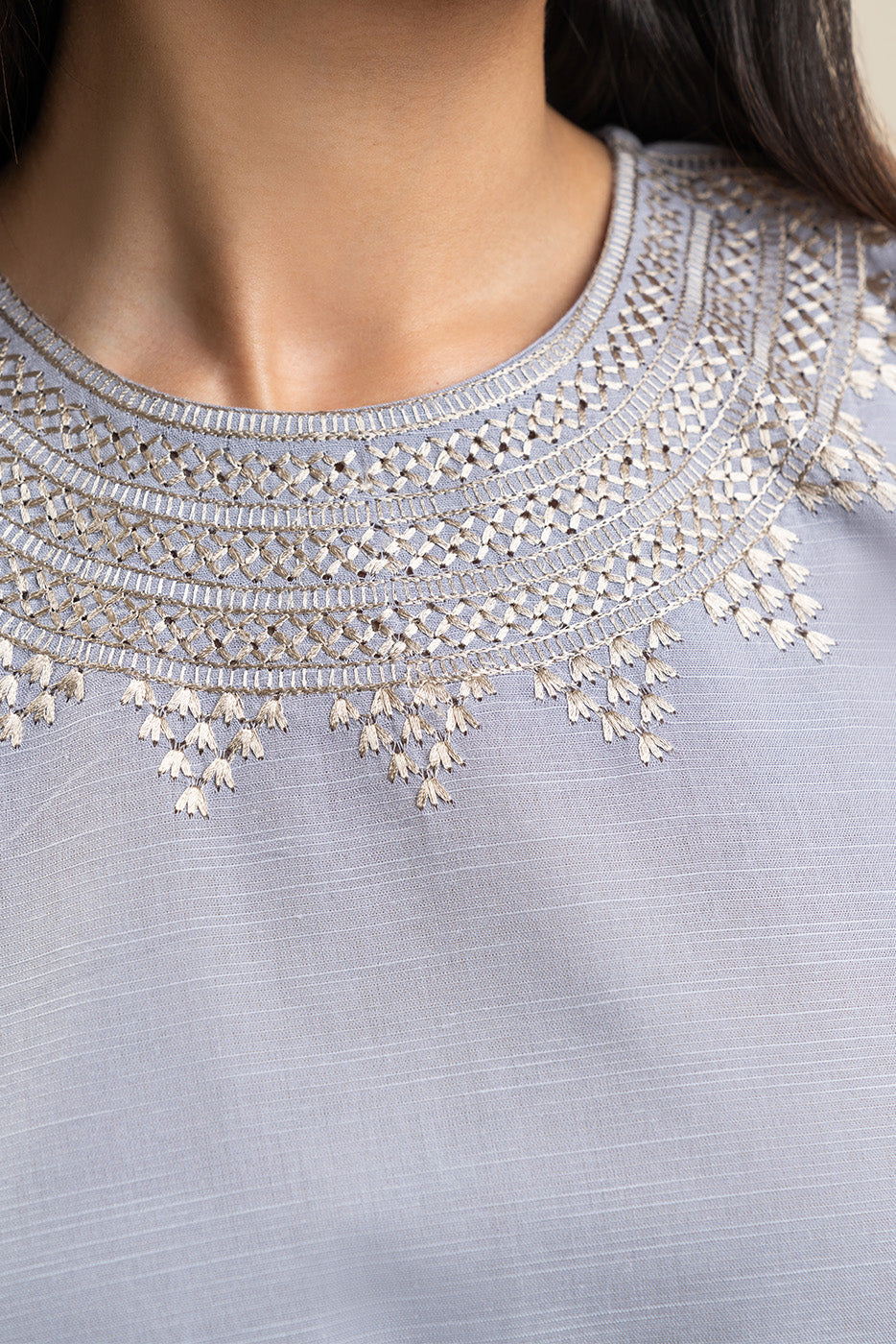 EMBROIDERED CO-ORD SET (FUSION)