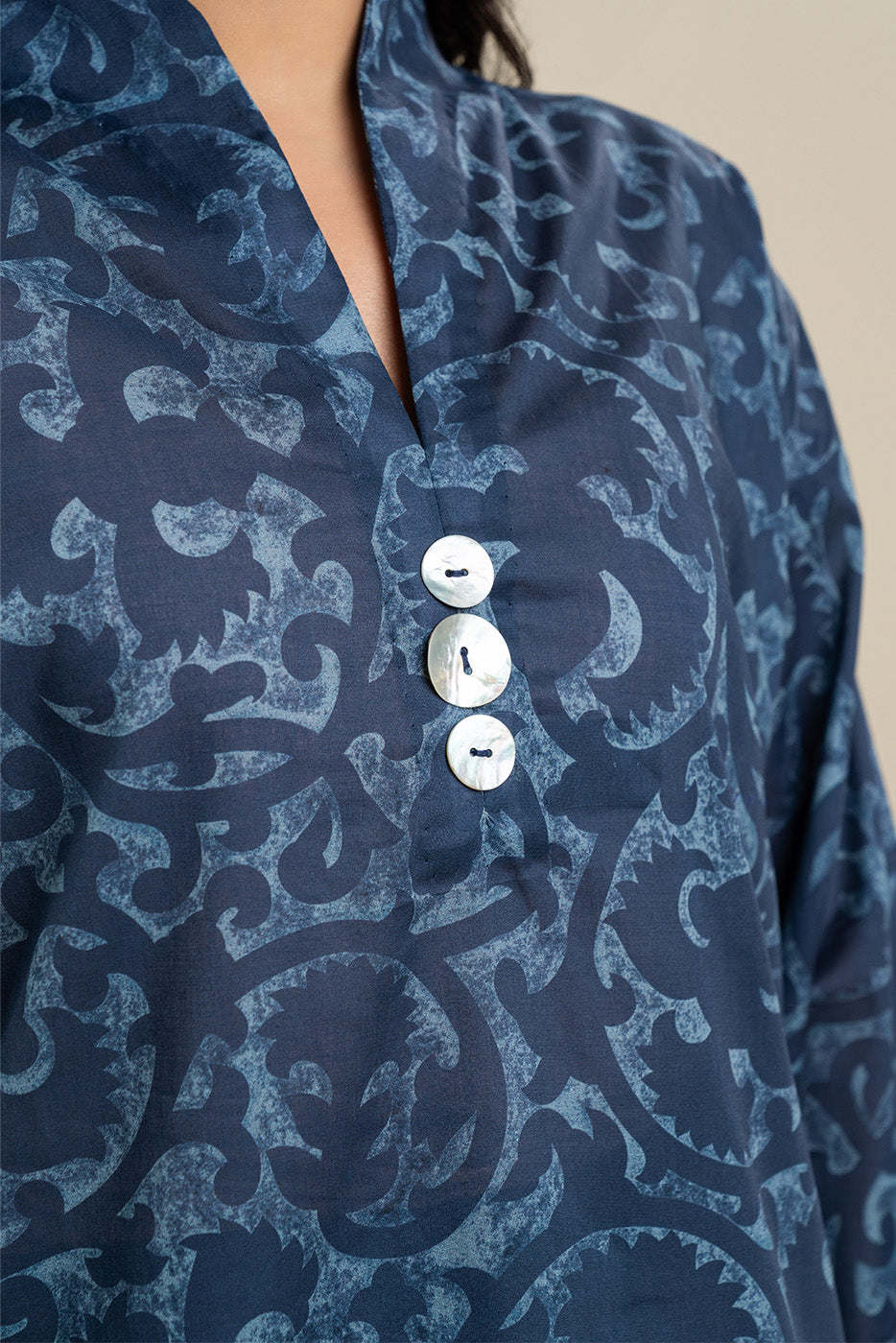 2 PIECE PRINTED LAWN SUIT (PRET)