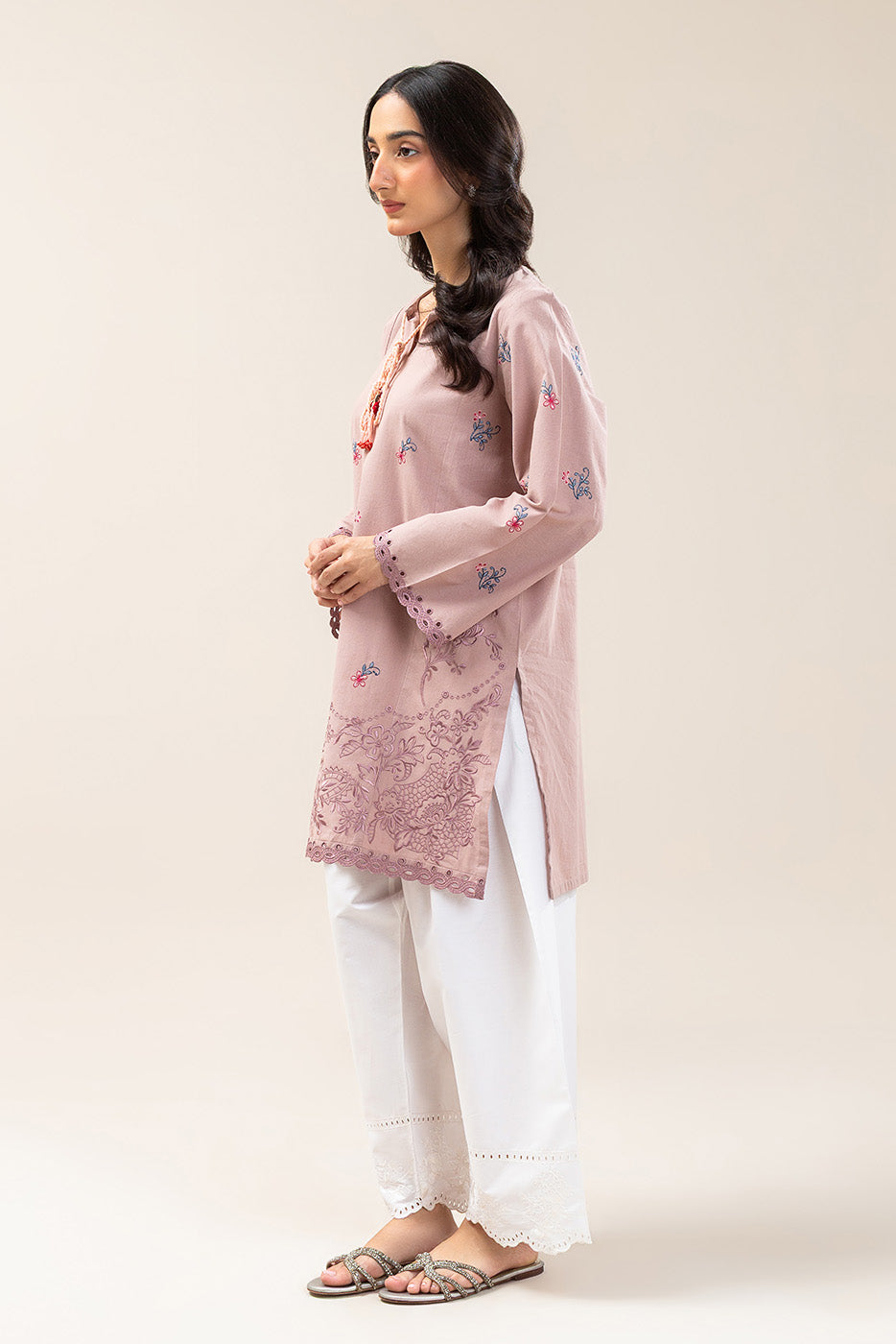EMBROIDERED SHIRT(FLOW)