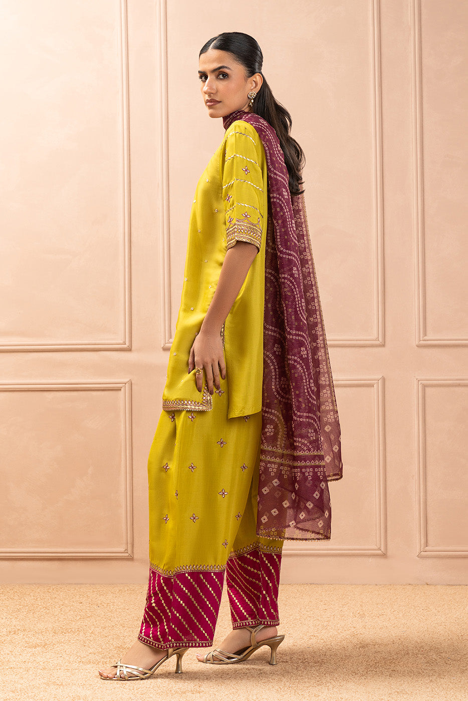 3 PIECE EMBROIDERED RAW SILK SUIT (LUXURY PRET)