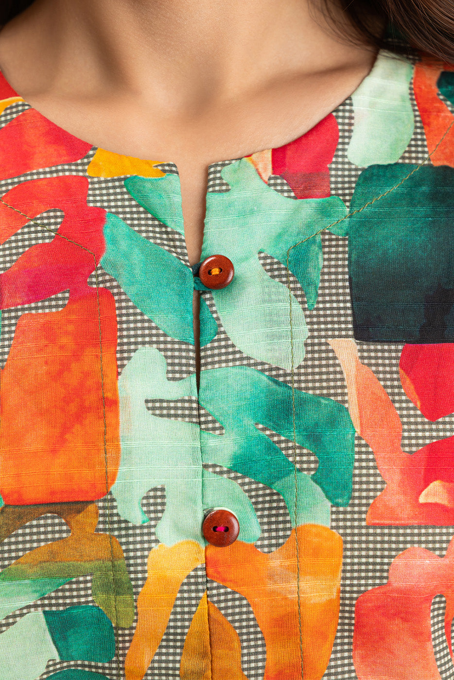 2 PIECE PRINTED DORIA LAWN SUIT (PRET)