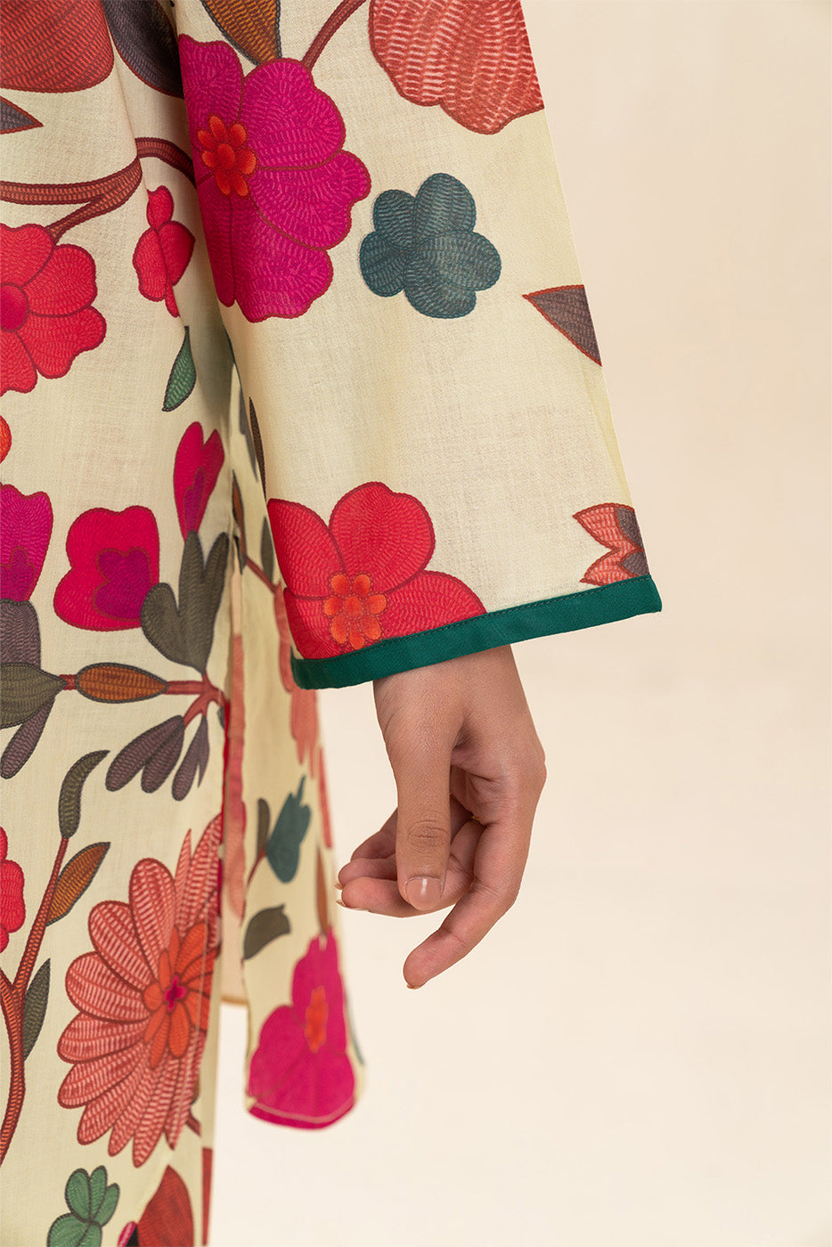 2 PIECE PRINTED LAWN SUIT (PRET)