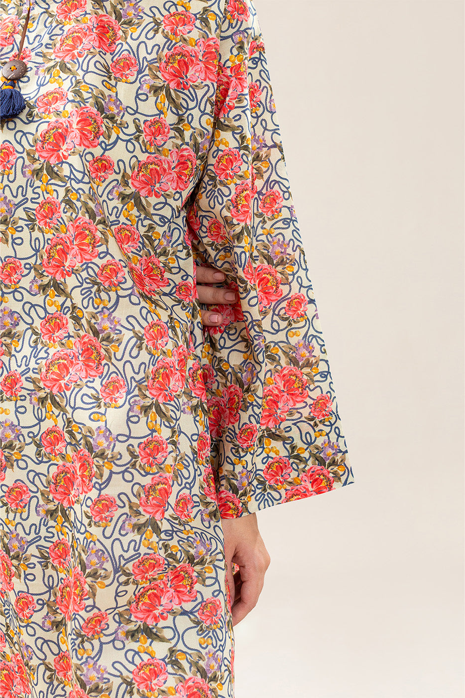PRINTED LAWN SHIRT (PRET)