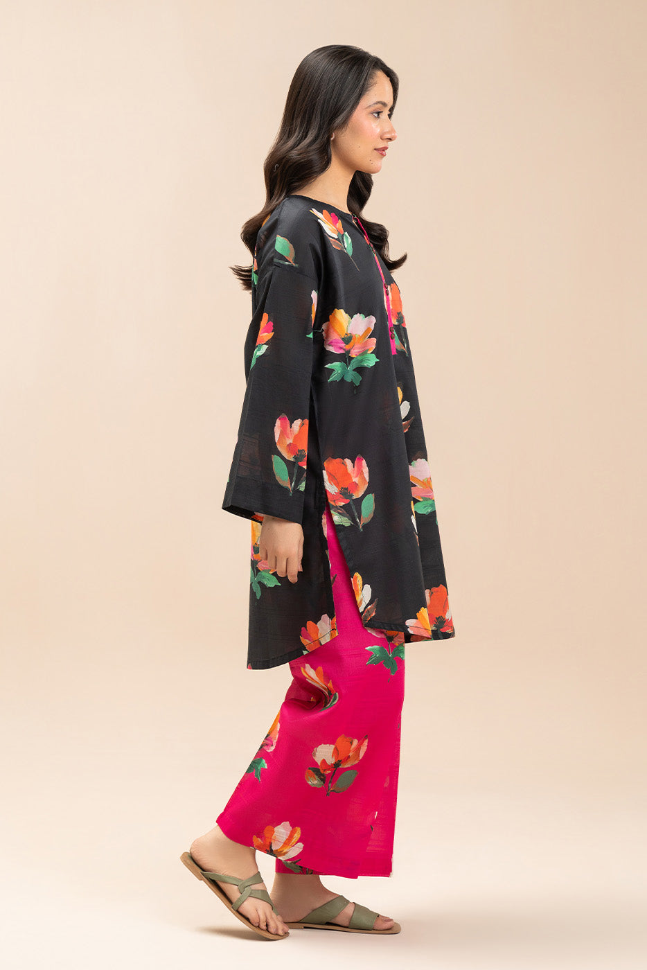 2 PIECE PRINTED DORIA LAWN SUIT (PRET)