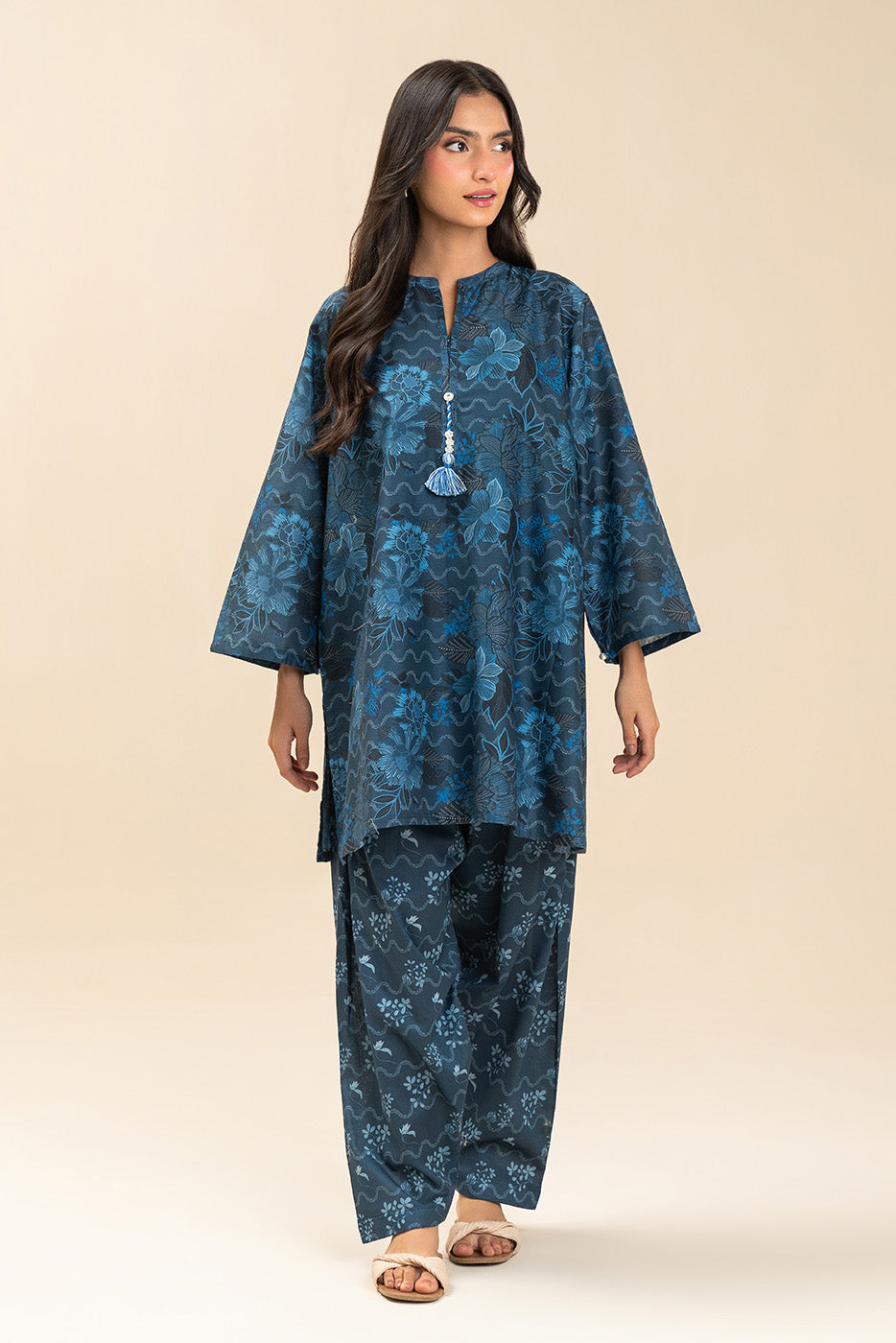 PRINTED LAWN SHIRT (PRET)