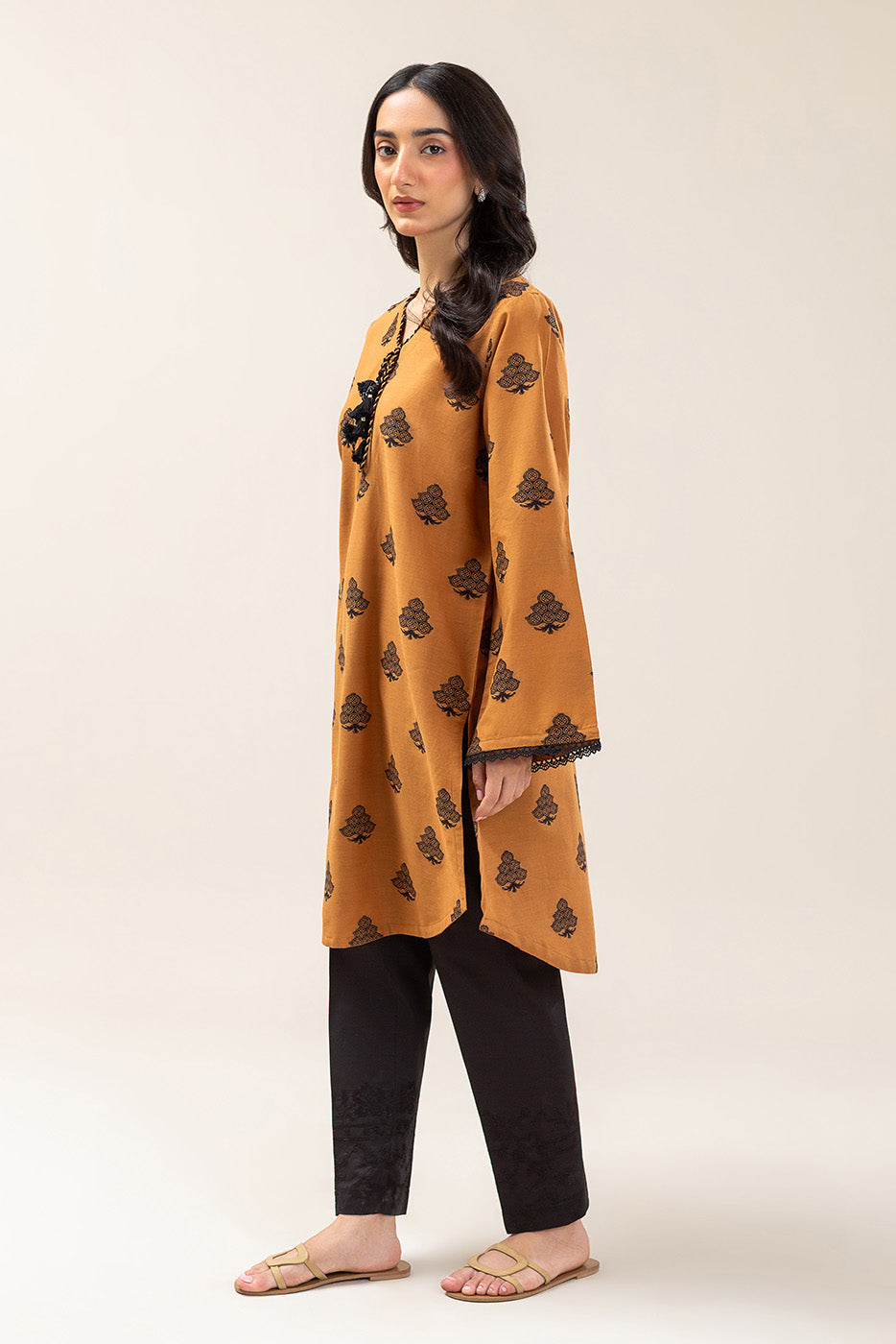 SOLID JACQUARD SHIRT (PRET)
