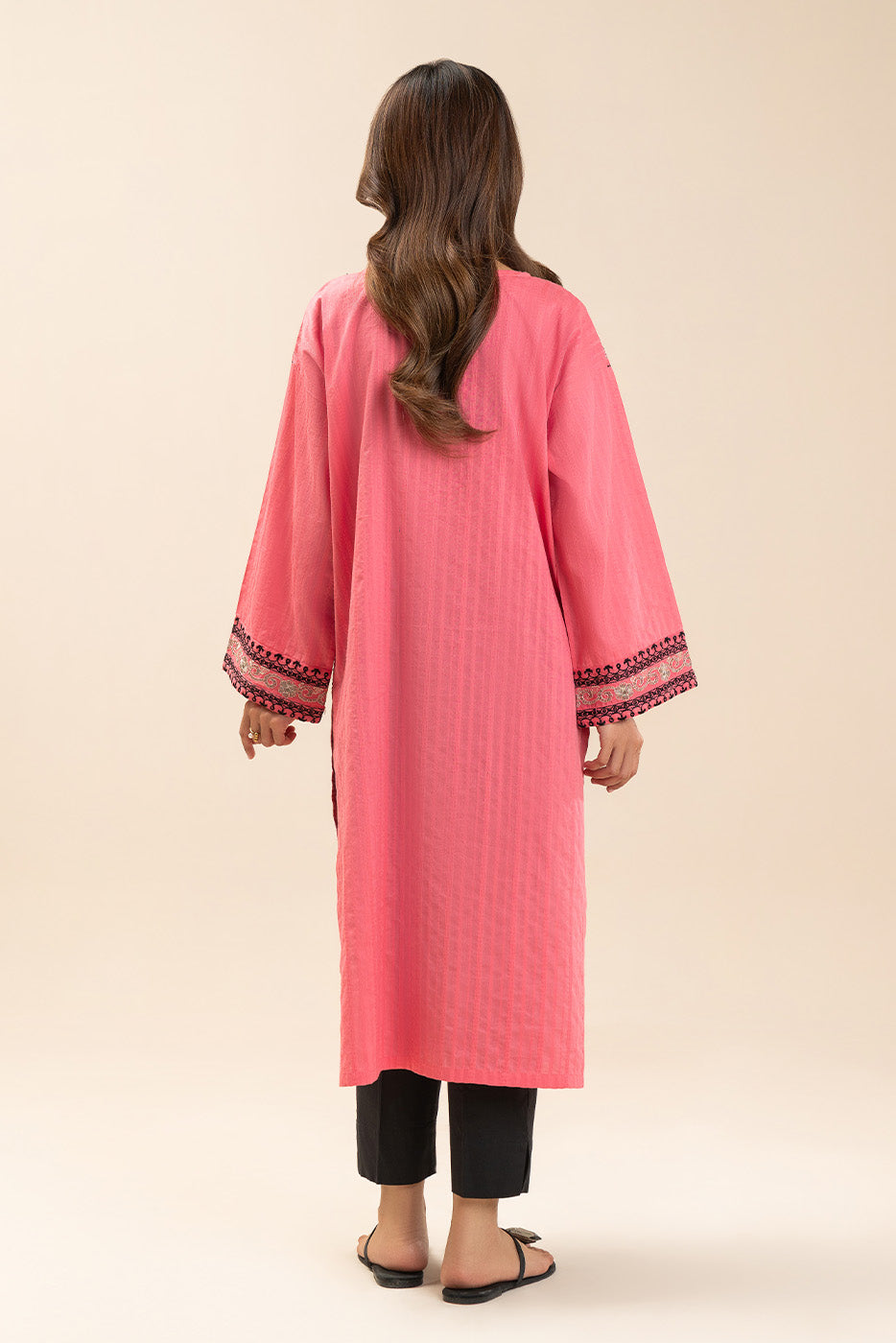 EMBROIDERED DORIA SHIRT (PRET)