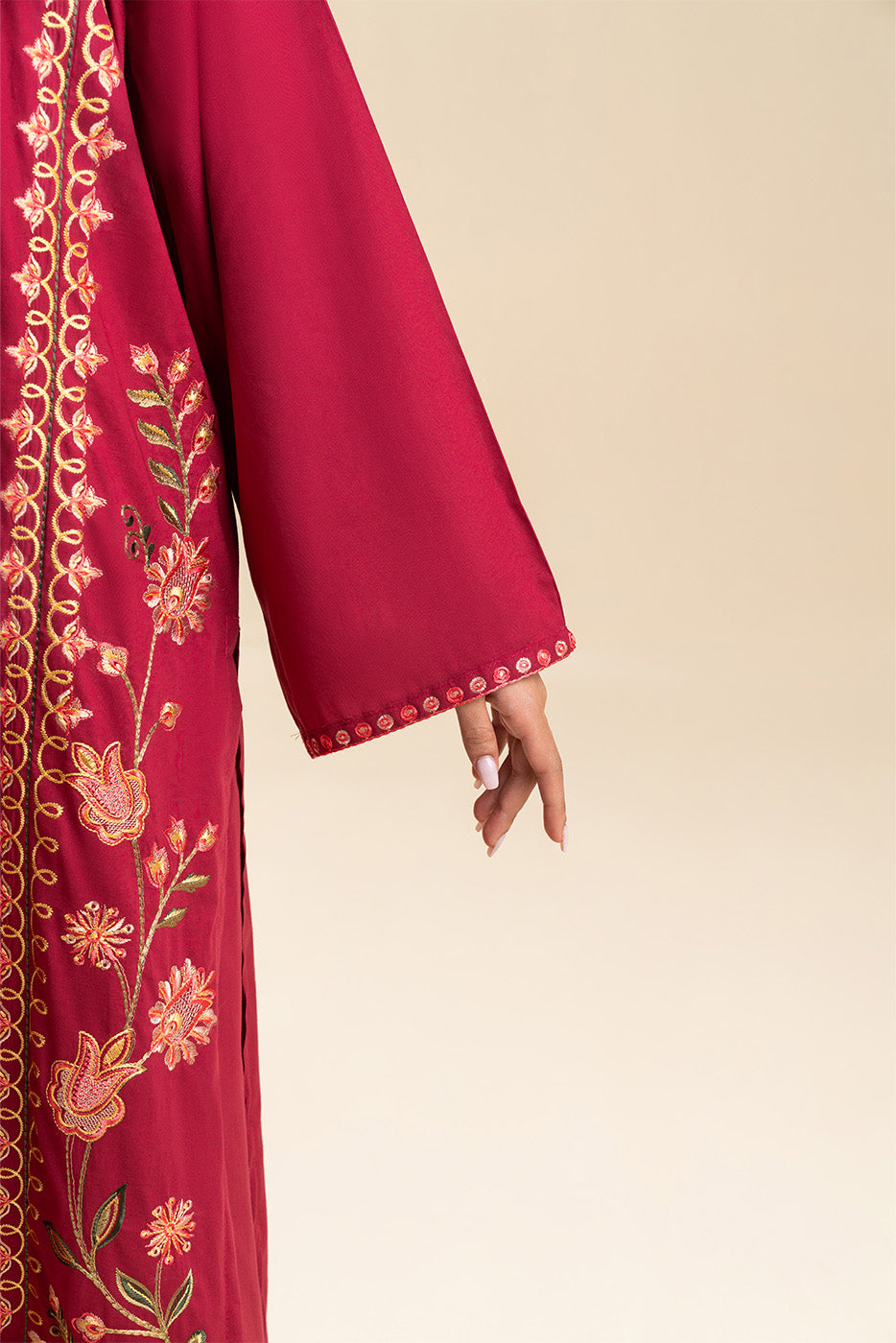 2 PIECE EMBROIDERED LAWN SUIT (PRET)