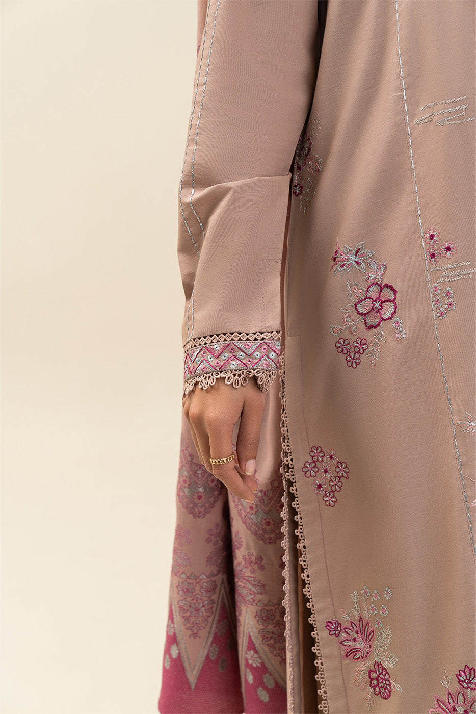 3 PIECE EMBROIDERED LAWN SUIT-DEW WHISPER (UNSTITCHED)