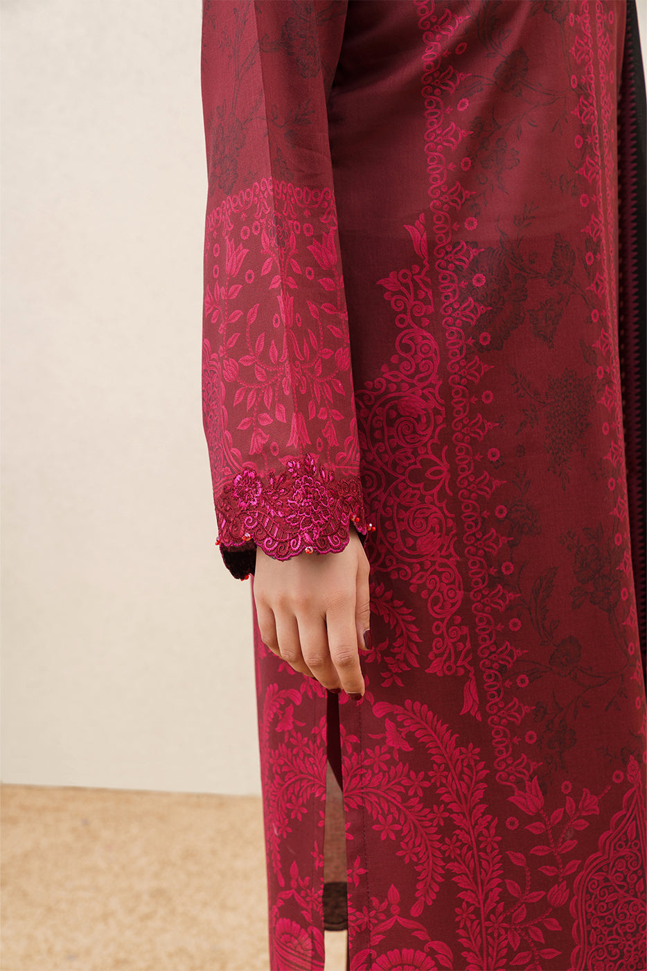 3 PIECE EMBROIDERED LAWN SUIT-REGAL WEAVE (UNSTITCHED)
