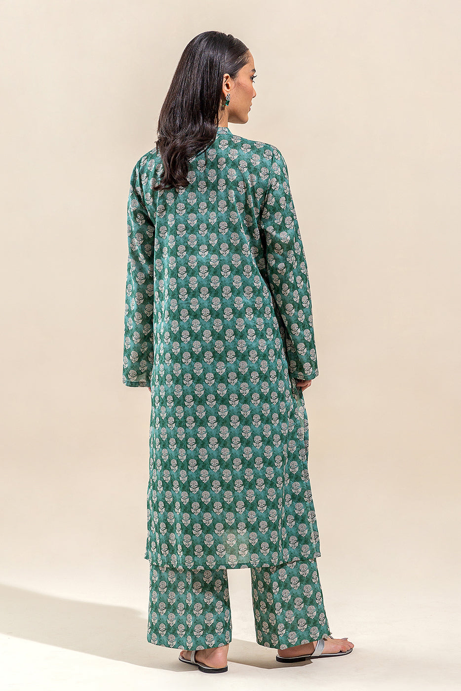 2 PIECE PRINTED LAWN SUIT-ETHNIC CHARM (UNSTITCHED)