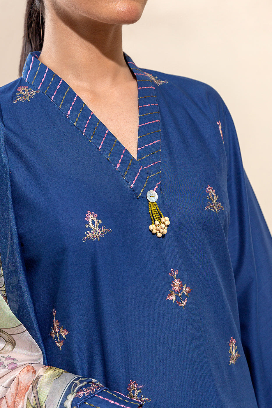 3 PIECE EMBROIDERED LAWN SUIT-TWILLIGHT BLOOM (UNSTITCHED)