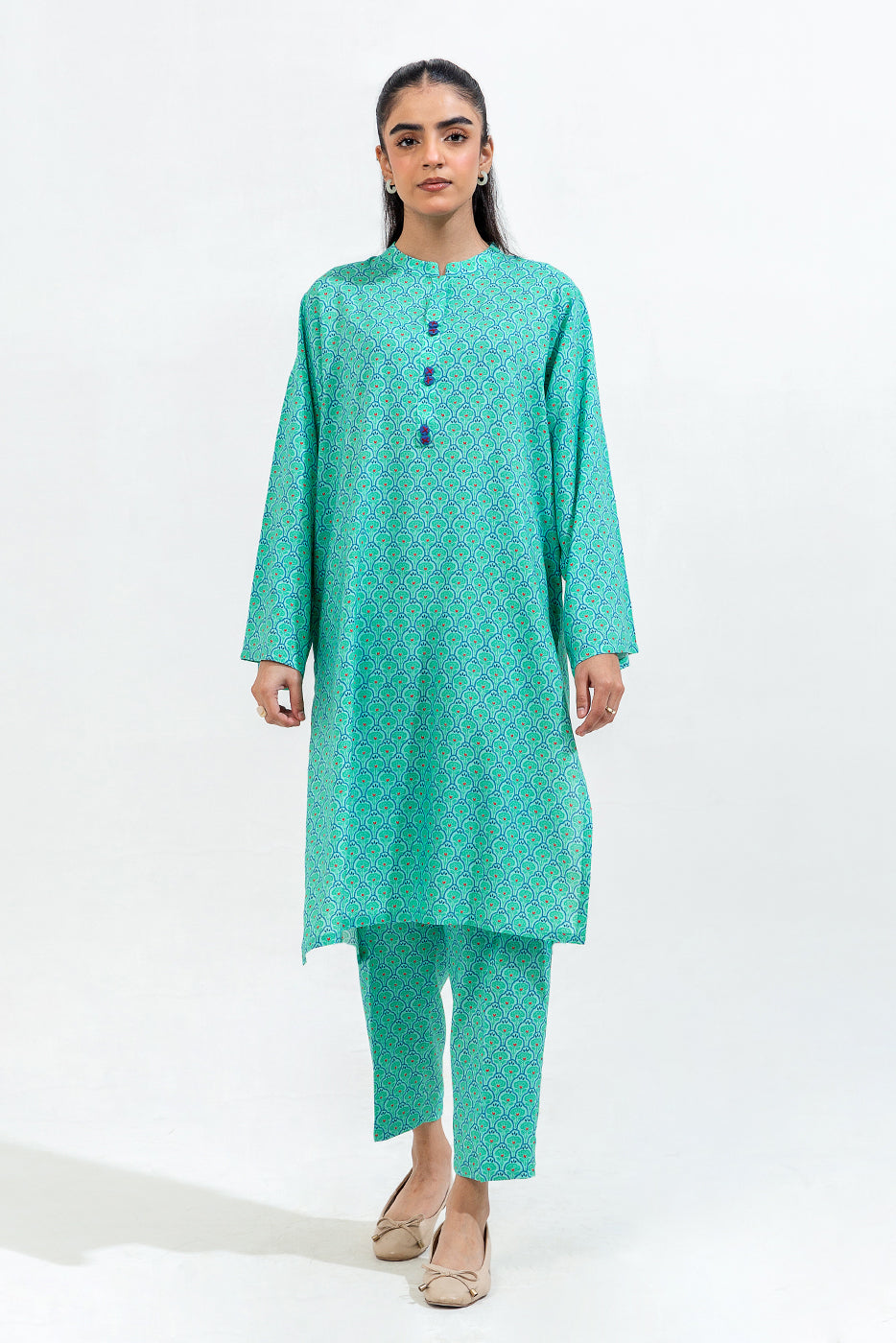 PRINTED VISCOSE SHIRT (PRET)