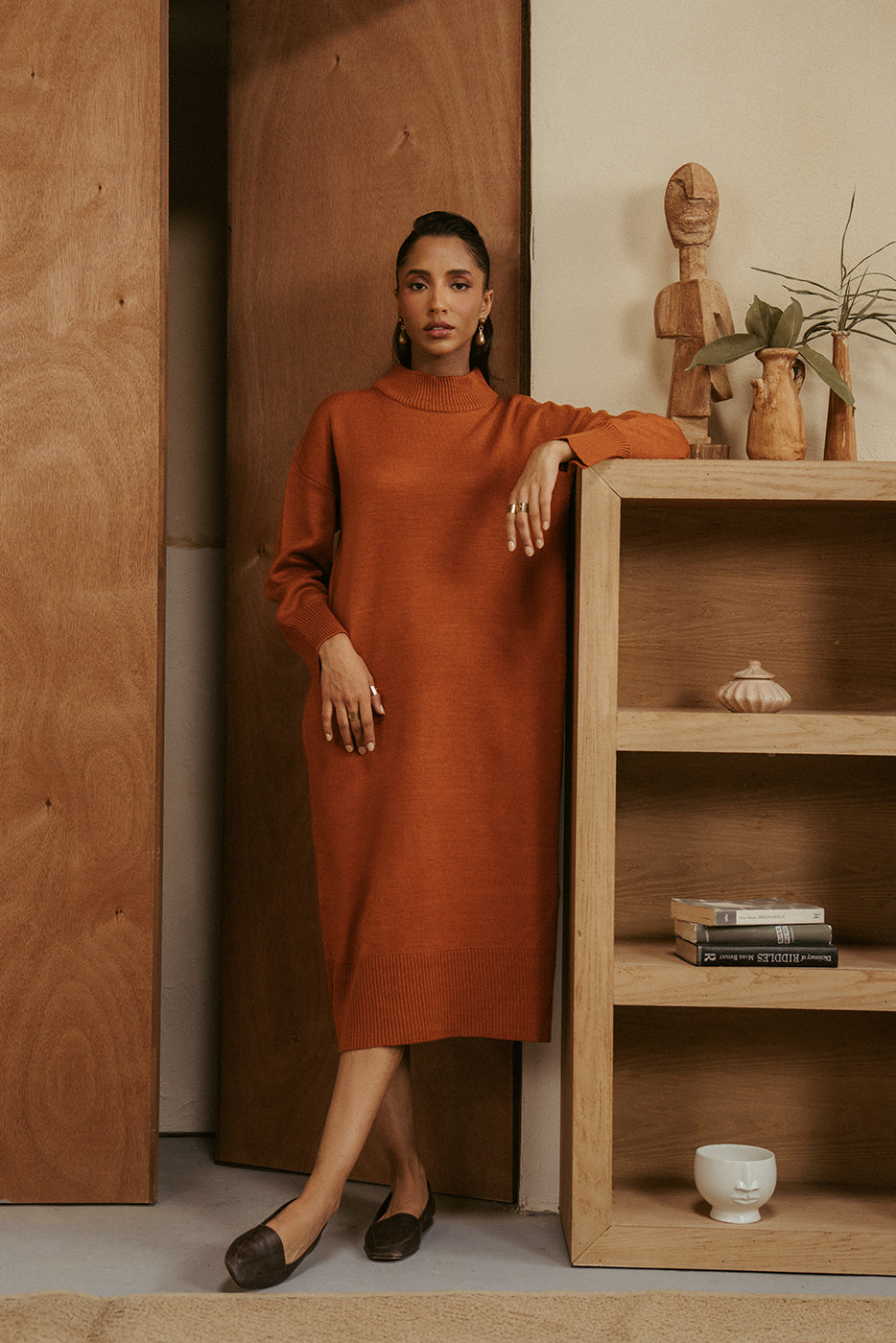 KNITTED LONG DRESS BEECHTREE KNITTED LONG DRESS BEECHTREE