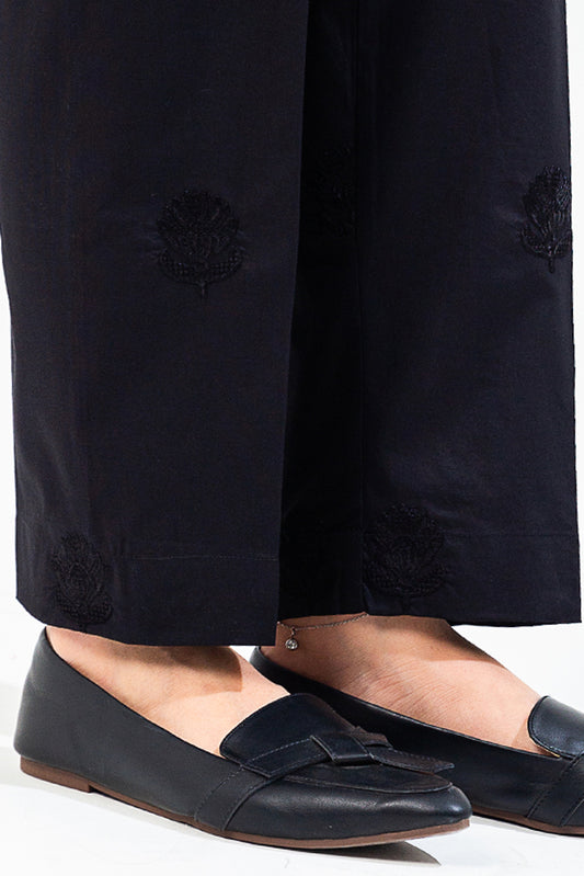 EMBROIDERED STRAIGHT PANTS