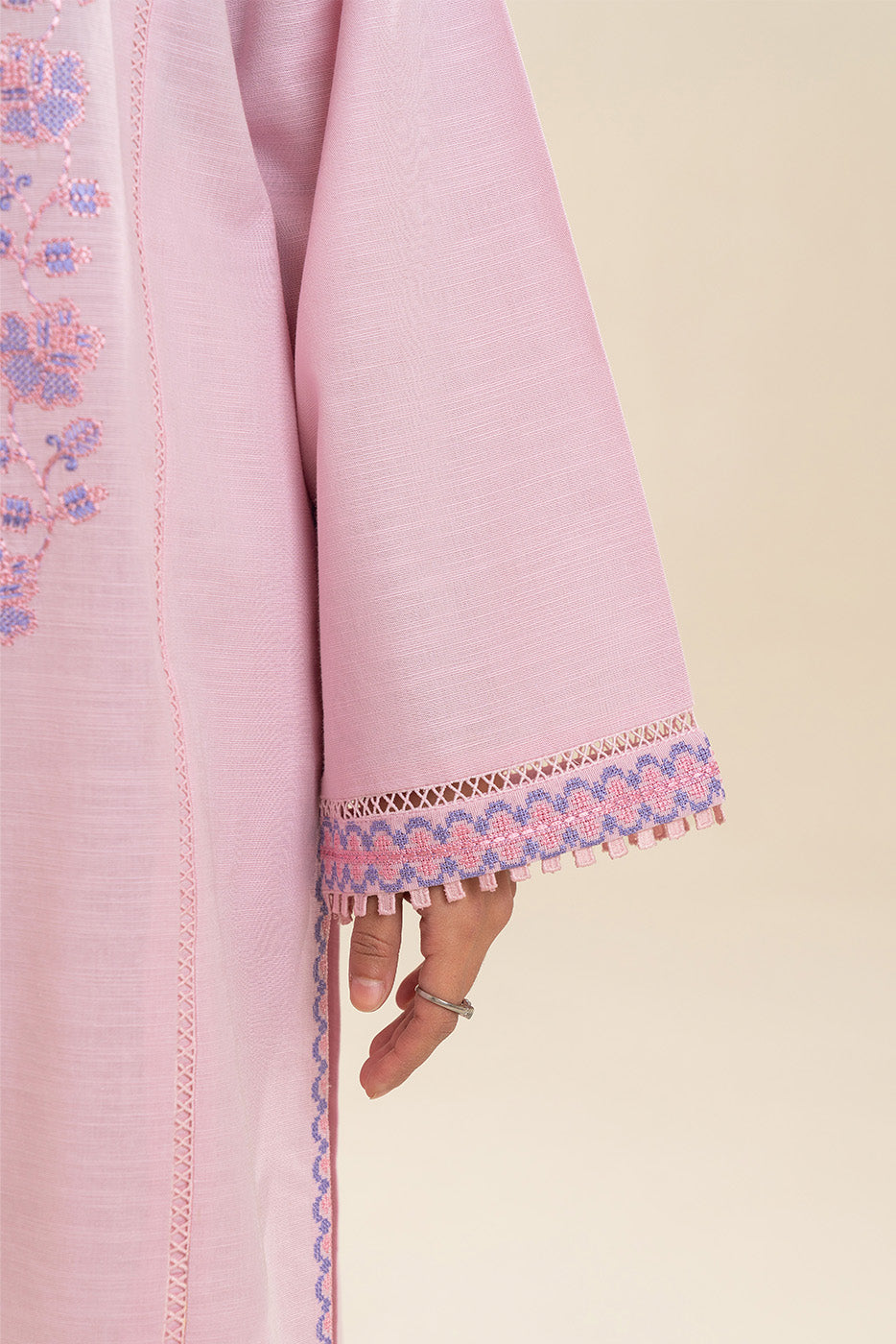 2 PIECE BASIC SLUB KHADDAR SUIT (PRET)