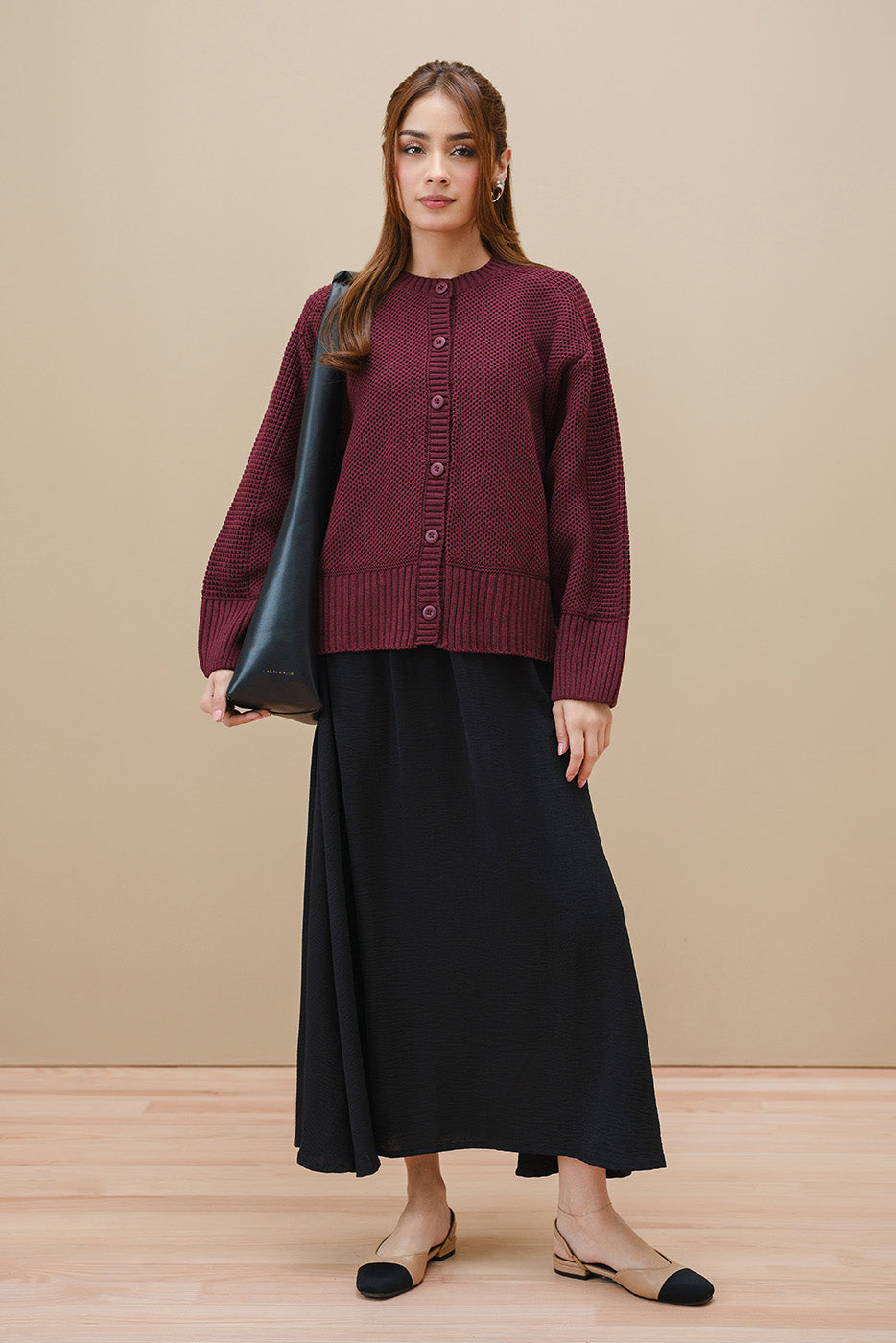 CHUNKY KNIT CARDIGAN