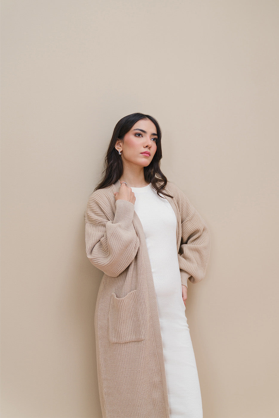 BISHOP SLEEVES SHRUG