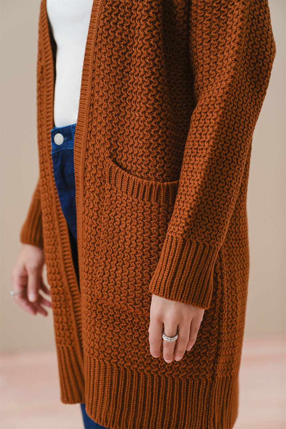 CHUNKY KNIT SHRUG