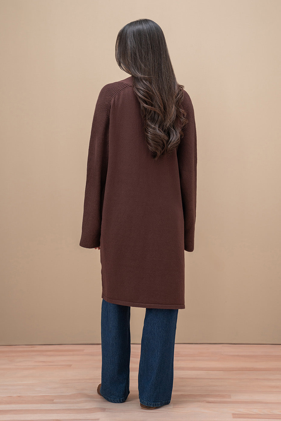 RAGLAN MID-LENGTH SHRUG