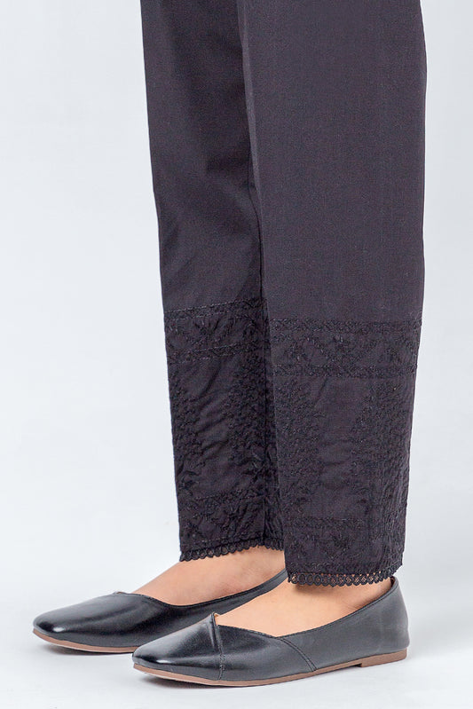 EMBROIDERED STRAIGHT PANTS